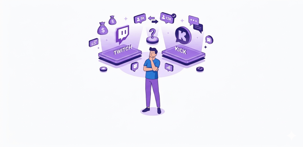 Twitch Vs Kick In 2026 Which Platform Should You Stream On Streamerplus
